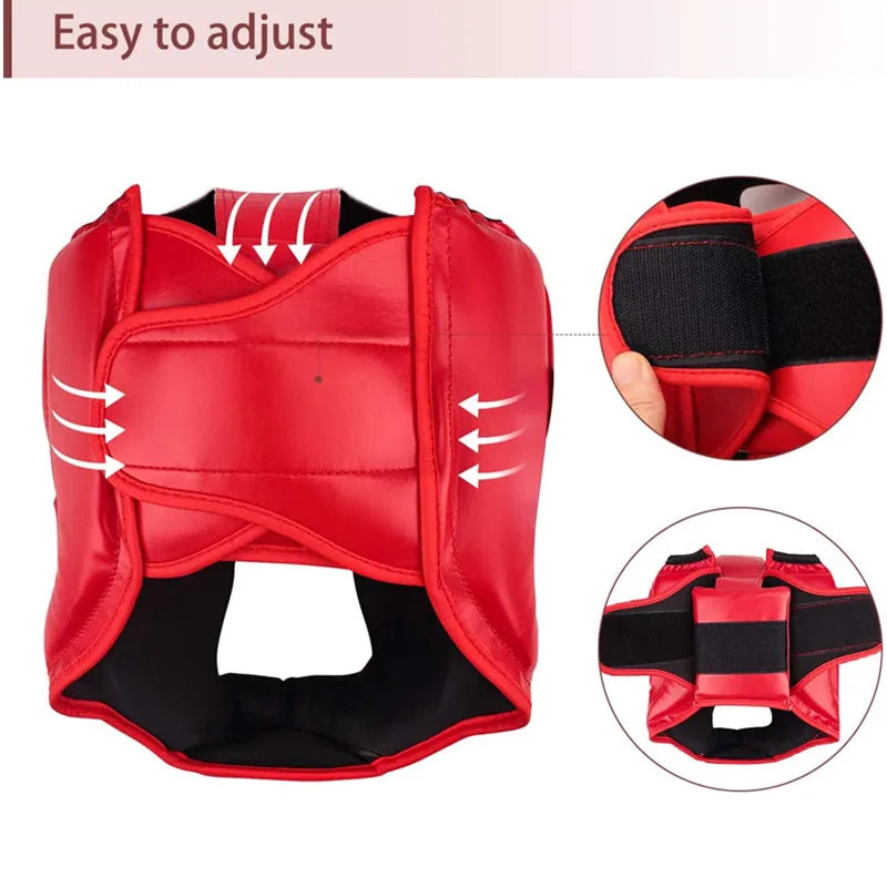 Hoofdbescherming voor vechtsport, kickboks helm met stevig en comfortabel design